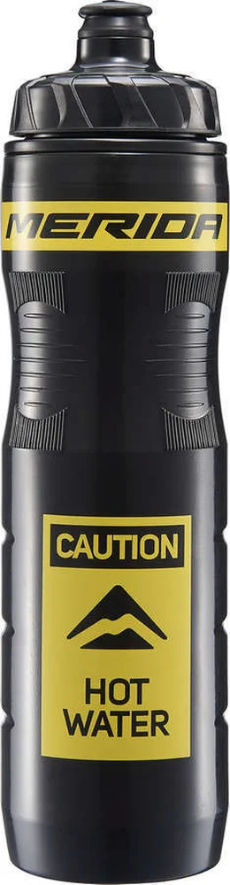 Fľaša MERIDA Caution Thermos čierna/žltá 0.65 l